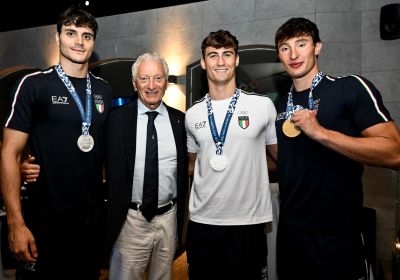 Casa Italia, 22 agosto: nuoto