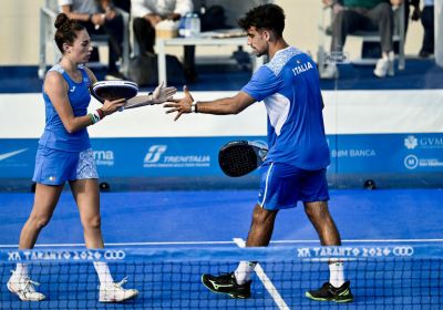 Padel: Cassetta e Dal Pozzo si fermano in finale e agguantano l'argento nel doppio misto