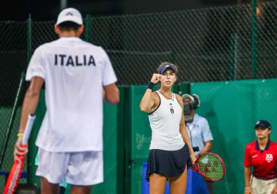 Tennis: azzurri d'oro nel doppio misto e d'argento nel doppio femminile