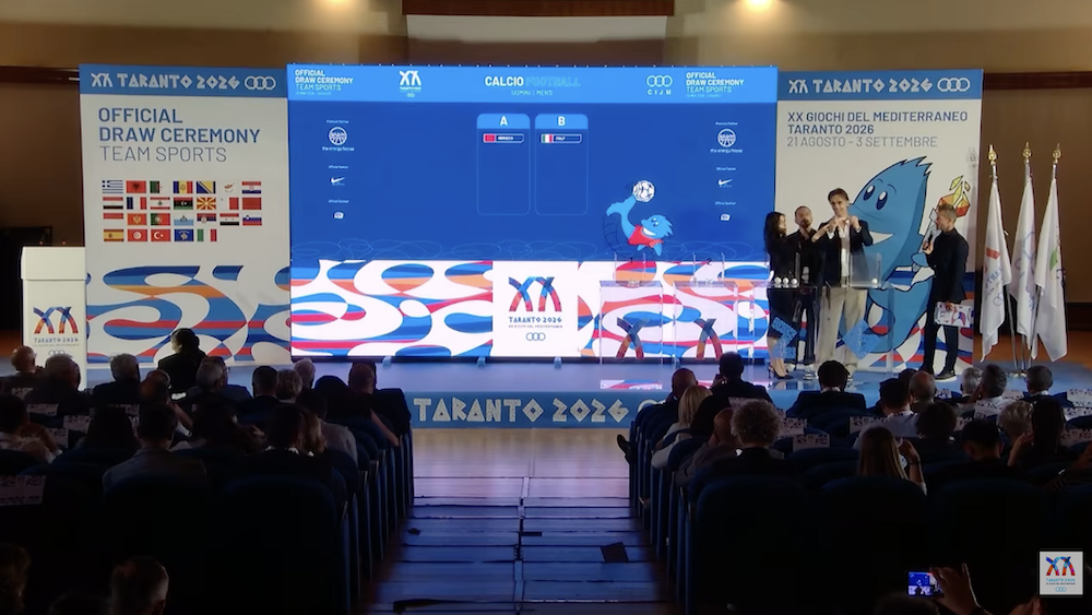Sorteggiati i gironi dei tornei degli sport di squadra: gli avversari degli azzurri